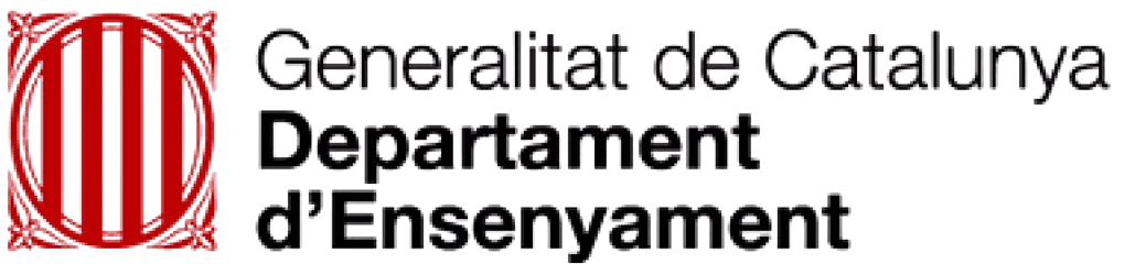 Logo of the Department of Education of the Government of Catalonia.